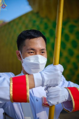 ภาพ No.43301:พิธีอัญเชิญมยุรนาวากาศ บูชาธรรมมหาปูชนียาจารย์ ชุดที่ 2 วันพฤหัสบดีที่ 3 กุมภาพันธ์ พ.ศ. 2565