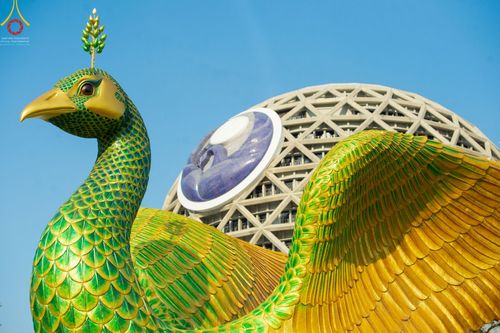 ภาพ No.43335:พิธีอัญเชิญมยุรนาวากาศ บูชาธรรมมหาปูชนียาจารย์ ชุดที่ 2 วันพฤหัสบดีที่ 3 กุมภาพันธ์ พ.ศ. 2565