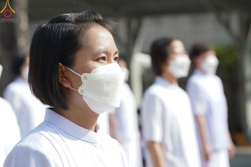 ภาพ No.43356:พิธีอัญเชิญมยุรนาวากาศ บูชาธรรมมหาปูชนียาจารย์ ชุดที่ 2 วันพฤหัสบดีที่ 3 กุมภาพันธ์ พ.ศ. 2565