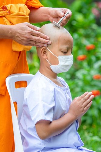 ภาพ No.43853:ประมวลภาพพิธีปลงผมธรรมทายาท ในโครงการบรรพชาสามเณรฟื้นฟูพระพุทธศาสนาทั่วไทย ณ ศูนย์อบรมเยาวชนกาญจนบุรี