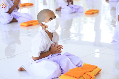 ประมวลภาพพิธีบรรพชา ในโครงการบรรพชาสามเณรฟื้นฟูพระพุทธศาสนาทั่วไทย ณ ศูนย์อบรมเยาวชนลาดหลุมแก้ว