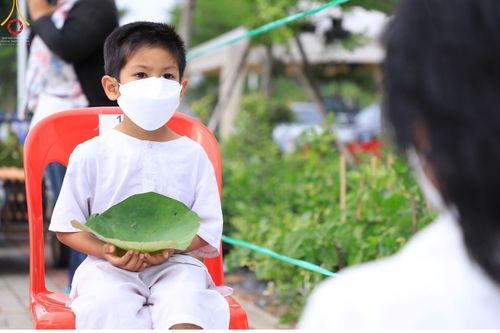 ภาพ No.45254:ประมวลภาพพิธีบรรพชา ในโครงการบรรพชาสามเณรฟื้นฟูพระพุทธศาสนาทั่วไทย ณ ศูนย์อบรมเยาวชนลาดหลุมแก้ว