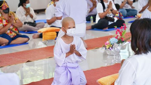 ภาพ No.45266:ประมวลภาพพิธีบรรพชา โครงการบรรพชาสามเณรฟื้นฟูพระพุทธศาสนาทั่วไทย ณ ธุดงคสถานบ้านหมี่ 