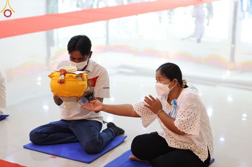 ภาพ No.45312:ประมวลภาพพิธีบรรพชา โครงการบรรพชาสามเณรฟื้นฟูพระพุทธศาสนาทั่วไทย ณ ศูนย์ปฏิบัติธรรมฉะเชิงเทรา