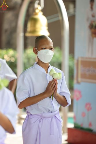 ภาพ No.45331:ประมวลภาพพิธีบรรพชา โครงการบรรพชาสามเณรฟื้นฟูพระพุทธศาสนาทั่วไทย ณ ศูนย์ปฏิบัติธรรมฉะเชิงเทรา