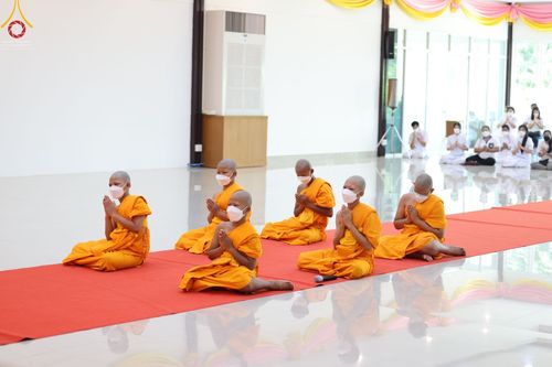 ภาพ No.45343:ประมวลภาพพิธีบรรพชา โครงการบรรพชาสามเณรฟื้นฟูพระพุทธศาสนาทั่วไทย ณ ศูนย์ปฏิบัติธรรมฉะเชิงเทรา