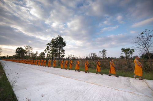 ภาพ No.40608:กิจวัตรพระธรรมทายาท จ.บุรีรัมย์