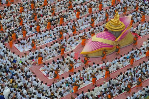ภาพ No.35097:โครงการธรรมยาตรา เส้นทางพระผู้ปราบมาร ปีที่ 8 ณ วัดสองพี่น้อง