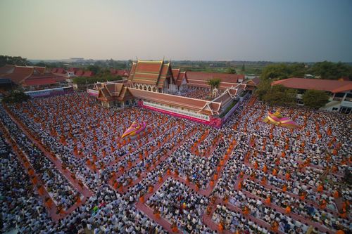 ภาพ No.35099:โครงการธรรมยาตรา เส้นทางพระผู้ปราบมาร ปีที่ 8 ณ วัดสองพี่น้อง