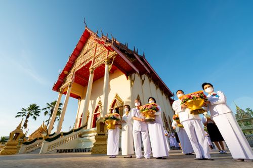 พิธีบรรพชาอุปสมบท ศูนย์ปฏิบัติธรรม จ.บุรีรัมย์ 