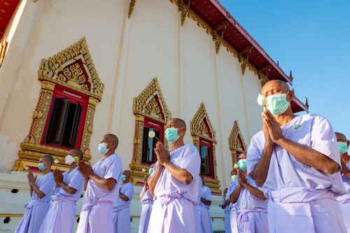 ภาพ No.39360:พิธีบรรพชาอุปสมบท ศูนย์ปฏิบัติธรรม จ.บุรีรัมย์ 