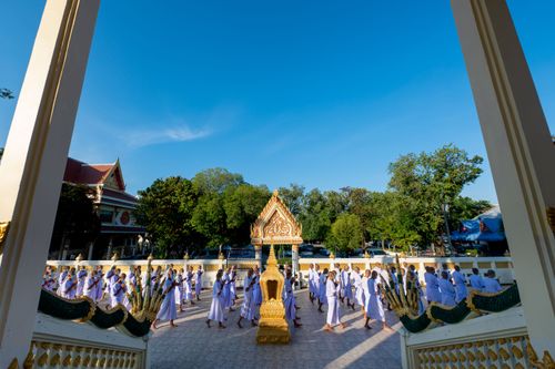 ภาพ No.39369:พิธีบรรพชาอุปสมบท ศูนย์ปฏิบัติธรรม จ.บุรีรัมย์ 