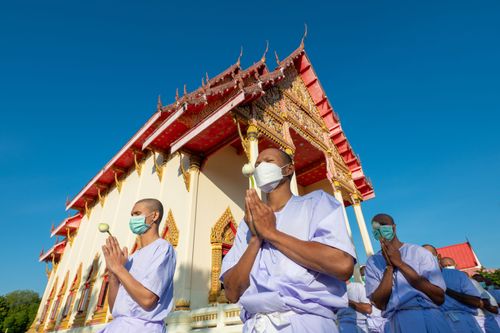 ภาพ No.39374:พิธีบรรพชาอุปสมบท ศูนย์ปฏิบัติธรรม จ.บุรีรัมย์ 