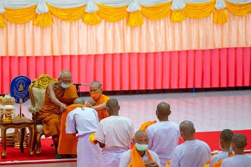 ภาพ No.39416:พิธีบรรพชาอุปสมบท ศูนย์ปฏิบัติธรรม จ.บุรีรัมย์ 