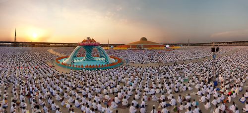 ภาพ No.840:พิธีหล่อรูปเหมือนหลวงปู่วัดปากน้ำ