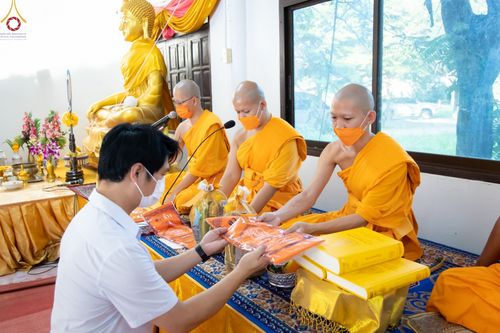 ภาพ No.66384:พิธีอุปสมบทวัดวรนายกรังสรรค์เจติยบรรพตาราม อ.บางปะหัน จ.พระนครศรีอยุธยา รับบุญจัดงานโดยศูนย์อบรมเยาวชนบางปะหัน และสำนักศรัทธาภิบาล เมื่อวันที่ 7 ธันวาคม พ.ศ. 2565