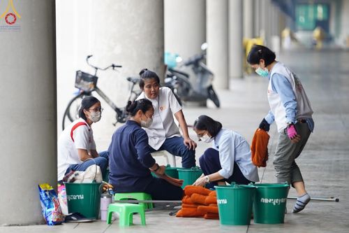 ภาพ No.123502:V.25 ชิตังเม การเตรียมงาน เก็บงาน การรับบุญของเจ้าหน้าที่หน่วยงานต่างๆ เพื่อโครงการธรรมยาตรา กตัญญูบูชา มหาปูชนียาจารย์ พระมงคลเทพมุนี (สด จนฺทสโร) พระผู้ปราบมาร อนุสรณ์สถาน 7 แห่ง ปีที่ 12 ระหว่างวันที่ 2 - 31 มกราคม พ.ศ.2567