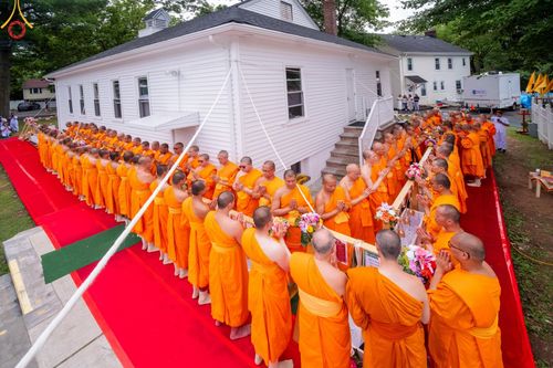 ภาพ No.144862:พิธีประดิษฐานลูกนิมิตมหาสมบัติ ผูกสีมาสถาปนาอุโบสถ บูชาธรรม ๘๐ ปี หลวงพ่อธัมมชโย วันอาทิตย์ที่ ๓๐ มิถุนายน พ.ศ. ๒๕๖๗ วัดพระธรรมกายนิวเจอร์ซี ประเทศสหรัฐอเมริกา