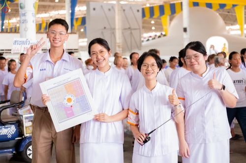 ภาพ No.323916:วันที่ 22 เมษายน พ.ศ.2569 (วันคุ้มครองโลก) พิธีถวายมหาสังฆทาน 40,000 กว่าวัดทั่วประเทศ ณ ลานธรรม พระมหาธรรมกายเจดีย์ วัดพระธรรมกาย