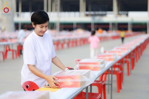 ภาพ No.324194:วันที่ 17-21 เมษายน 2569 เตรียมงานถวายสังฆทาน40000กว่าวัดทั่วประเทศ