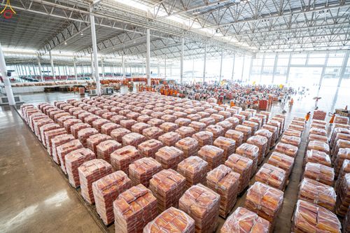 ภาพ No.322027:วันที่ 12 -13 เมษายน พ.ศ.2569 การเตรียมกล่องไทยธรรม + การขนย้ายเก้าอี้ เพื่องานถวายมหาสังฆทาน 40,000 กว่าวัดทั่วประเทศ วันคุ้มครองโลก 22 เมษายน พ.ศ.2569 วัดพระธรรมกาย