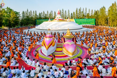 ภาพ No.289733:วันที่ 7 มกราคม พ.ศ. 2569 พิธีต้อนรับพระธรรมยาตรา ณ อนุสรณ์สถานลำดับที่ 2 สถานที่ตั้งมโนปณิธานบวชตลอดชีวิต อนุสรณ์สถานคลองบางนางแท่น อ.สามพราน จ.นครปฐม ในโครงการธรรมยาตรา กตัญญูบูชา มหาปูชนียาจารย์ พระมงคลเทพมุนี(สด จนฺทสโร) พระผู้ปราบมาร อนุสรณ์สถาน 7 แ