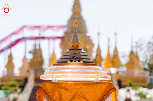 ภาพ No.309167:วันเสาร์ที่ 7 กุมภาพันธ์ พ.ศ.2569 พิธีบรรจุพระบรมสารีริกธาตุ ประดิษฐาน  ณ เจดีย์วัดทุ่งเจริญธรรม อ.อมก๋อย จ.เชียงใหม่