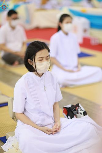 ภาพ No.85140:บรรยากาศการต้อนรับพระสังฆาธิการทั่วประเทศ และพิธีบูชาข้าวพระในวันสมาธิโลก วันอาทิตย์ต้นเดือนที่ 6 สิงหาคม พ.ศ. 2566 ณ สภาธรรมกายสากล วัดพระธรรมกาย