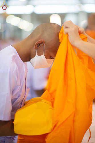 ภาพ No.64355:พิธีบรรพชาสามเณรธรรมทายาท โครงการอุปสมบทบูชาธรรมมหาปูชนียาจารย์ วันเสาร์ที่ 26 พฤศจิกายน พ.ศ. 2565 ณ วัดพระธรรมกาย จ.ปทุมธานี