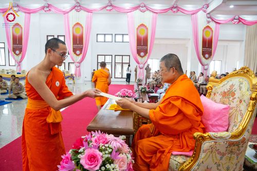 ภาพ No.344867:วันเสาร์ที่ 22 สิงหาคม พ.ศ. 2569 พิธีมุทิตาสักการะมหาเปรียญธรรม คณะสงฆ์ภาค 7 ปีที่ 3 ณ ธรรมสภา วัดบ้านขุน ต.บ่อหลวง อ.ฮอด จ.เชียงใหม่