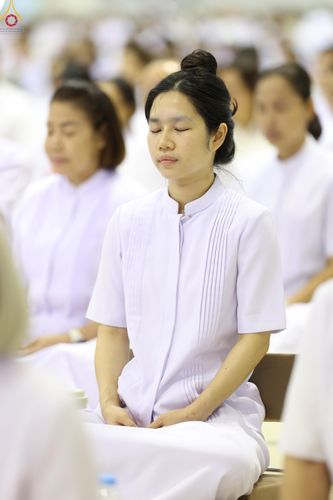 ภาพ No.337831:วันอาทิตย์ต้นเดือน 5 กรกฎาคม พ.ศ.2569 พิธีบูชาข้าวพระ ณ สภาธรรมกายสากล วัดพระธรรมกาย