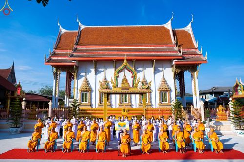 พิธีอุปสมบทวัดมงคลพุการาม อ.คลองหลวง จ.ปทุมธานี รับบุญจัดงานโดยสำนักสื่อDMC เมื่อวันที่ 7 ธันวาคม พ.ศ. 2565