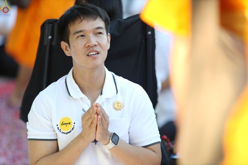 ภาพ No.290533:วันที่ 7 มกราคม พ.ศ. 2569 พิธีต้อนรับพระธรรมยาตรา ณ อนุสรณ์สถานลำดับที่ 2  สถานที่ตั้งมโนปณิธานบวชตลอดชีวิต อนุสรณ์สถานคลองบางนางแท่น (ภาพชุดที่ 2) อ.สามพราน จ.นครปฐม ในโครงการธรรมยาตรา กตัญญูบูชา มหาปูชนียาจารย์ พระมงคลเทพมุนี(สด จนฺทสโร) พระผู้ปราบมาร 