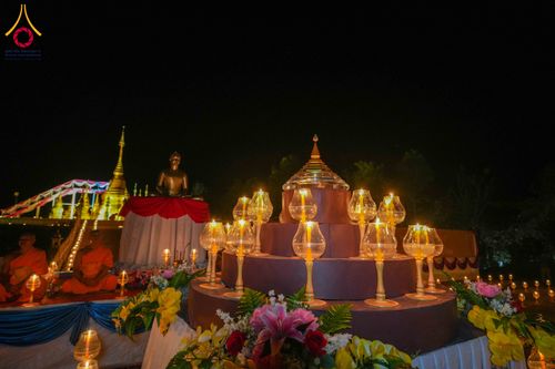 ภาพ No.309115:วันศุกร์ที่ 6 กุมภาพันธ์ พ.ศ.2569 พิธีจุดประทีปโคมลาน ปล่อยโคมลอยถวายเป็นพุทธบูชา  ณ ลานธรรมเจดีย์วัดทุ่งเจริญธรรม อ.อมก๋อย จ.เชียงใหม่