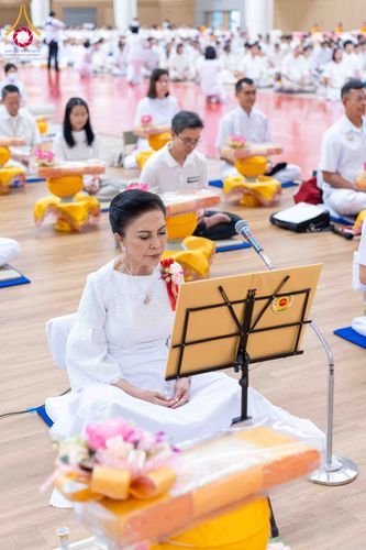 ภาพ No.313616:วันอาทิตย์ที่ 15 มีนาคม พ.ศ. 2569 พิธีร่วมบุญบรรพชาสามเณร 5000 รูป ณ ห้องแก้วสารพัดนึก 2 สภาธรรมกายสากล วัดพระธรรมกาย