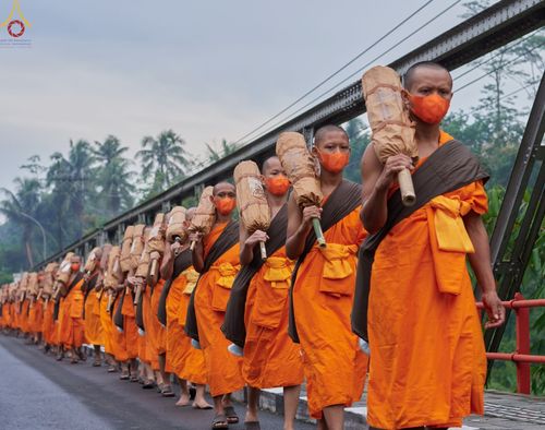 ภาพ No.68471:ธรรมยาตรา ณ มหาเจดีย์บรมพุทโธ ประเทศอินโดนีเซีย วันที่ 24 ธันวาคม พ.ศ. 2565