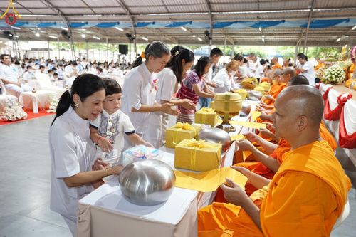ภาพ No.140832:พิธีตักบาตรพระ 500 รูป ปีที่ 9 ณ ธุดงคสถานล้านนา อำเภอสันทราย จังหวัดเชียงใหม่ วันอาทิตย์ที่ 9 มิถุนายน พ.ศ. 2567