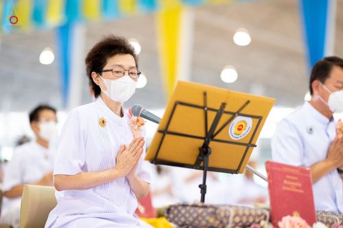 ภาพ No.80509:พิธีถวายทุนสนับสนุนการสร้าง พระไตรปิฎกฉบับธรรมชัย วันเสาร์ที่ 29 เมษายน พ.ศ. 2566 ณ สภาธรรมกายสากล วัดพระธรรมกาย