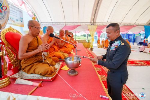 ภาพ No.161049:พิธีถวายมหาสังฆทาน 31 วัด , พิธีบุพเปตพลี , พิธีไถ่ชีวิตโค และ ปล่อยพันธ์ุปลาจำนวน 50,000 ชีวิต ณ ศูนย์การศึกษาจอมบึง ต.รางบัว อ.จอมบึง จ.ราชบุรี วันที่ 28 กันยายน พ.ศ. 2567