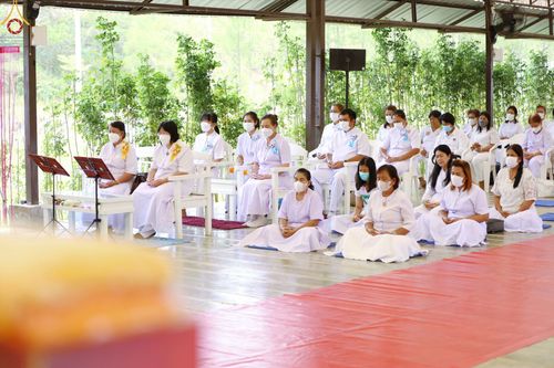 ภาพ No.76865:พิธีทอดผ้าป่าแก้วสำเร็จ เพื่อปูพื้นอาคารอเนกประสงค์ทั้ง 4 หลัง วันอาทิตย์ที่ 26 กุมภาพันธ์ พ.ศ. 2566 ณ ศูนย์ปฏิบัติธรรมนานาชาติเบตง จ.ยะลา