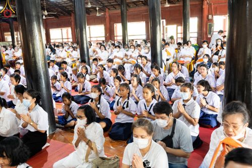 ภาพ No.117318:พิธีทอดผ้าป่าทำนุบำรุงศาสนสถาน ณ วัดบางปลา ต.บางปลา อ.บางเลน จ.นครปฐม วันที่ 23 มกราคม พ.ศ. 2567