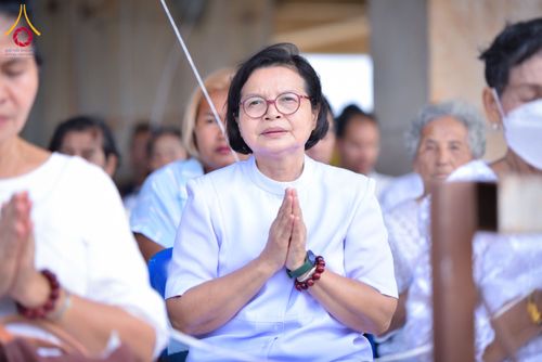 ภาพ No.152595:พิธีเททองหล่อพระพุทธรูปประจำสัตตมหาสถาน ธรรมอุทยานอุโบสถวัดสายสุวพรรณ - กิจกรรมปลูกต้นไม้เฉลิมพระเกียรติ พระบาทสมเด็จพระเจ้าอยู่หัว วันที่ 26 กรกฎาคม พ.ศ. 2567