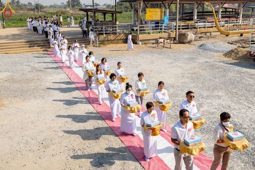 ภาพ No.199500:พิธีทอดผ้าป่าทำนุบำรุงศาสนสถาน ณ วัดศิลามูล ตำบลหินมูล อำเภอบางเลน จังหวัดนครปฐม ในโครงการธรรมยาตรา กตัญญูบูชา มหาปูชนียาจารย์ พระมงคลเทพมุนี(สด จนฺทสโร) พระผู้ปราบมาร อนุสรณ์สถาน 7 แห่ง ปีที่ 13 วันที่ 21 มกราคม พ.ศ. 2568