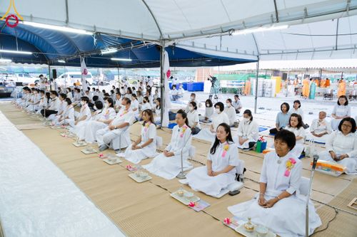 ภาพ No.116489:พิธีถวายภัตตาหารเป็นสังฆทาน แด่คณะพระธรรมยาตรา ปีที่ 12 วันที่ 22 มกราคม พ.ศ. 2567 ณ อนุสรณ์สถานบางนางแท่น จ.นครปฐม