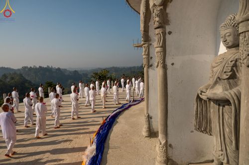 ภาพ No.130268:Photo Story ปฐมบรรพชาชาวพุทธมาร์มา Episode 3/5 วันที่ 9 กุมภาพันธ์ พ.ศ. 2567 ในโครงการบรรพชาสามเณร ครั้งแรกของชาวพุทธมาร์มา บังกลาเทศ ณ วัดธัมจักร อรัญกุฏิ เมืองรัมการ์ คาร์กาชารี บังกลาเทศ