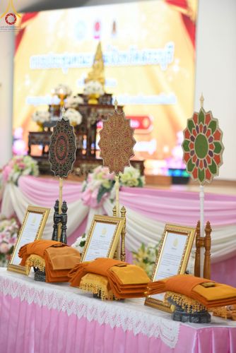 ภาพ No.103578:พิธีถวายจตุปัจจัย และภัตตาหารเป็นสังฆทาน , พิธีมอบอักษรสารตราตั้งฐานานุกรม และพัดยศ , การประชุมคณะสงฆ์ประจำจังหวัดสระบุรี  ณ ศูนย์ปฏิบัติธรรมจังหวัดสระบุรี อ.พระพุทธบาท จ.สระบุรี   วันอังคารที่ 19 ธันวาคม  พ.ศ. 2566