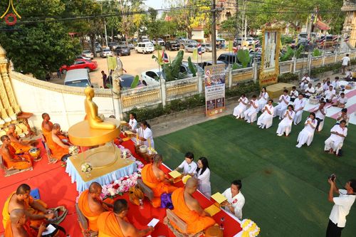 ภาพ No.135383:โครงการตักบาตรข้าวสารอาหารแห้งพระภิกษุสามเณร ๑,๐๐๐ รูป วันอังคารที่ ๙ เมษายน พ.ศ.๒๕๖๗ ณ ถนนหน้าที่ว่าการอำเภอคลองขลุง (เส้นเลียบแม่น้ำปิง) ตำบลคลองขลุง อำเภอคลองขลุง จังหวัดกำแพงเพชร