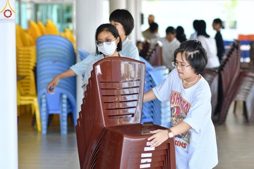 ภาพ No.128018:V.32 เต็มที่เพื่อบางกล่ำ การเตรียมงานของเจ้าหน้าที่หน่วยงานต่างๆ  เพื่องานธรรมยาตราอัญเชิญพระบรมสารีริกธาตุ ประดิษฐาน ณ ศูนย์ปฏิบัติธรรมภาคใต้ อ.บางกล่ำ จ.สงขลา ระหว่างวันที่ 9-10 มีนาคม พ.ศ. 2567