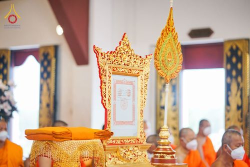 ภาพ No.76315:พิธีต้อนรับสัญญาบัตร - พัดยศ   พระวชิรกิจโสภณ  ณ อุโบสถวัดบ้านขุน ตำบลบ่อหลวง อำเภอฮอด จังหวัดเชียงใหม่ วันศุกร์ที่ ๑๗ เดือน กุมภาพันธ์ พุทธศักราช ๒๕๖๖