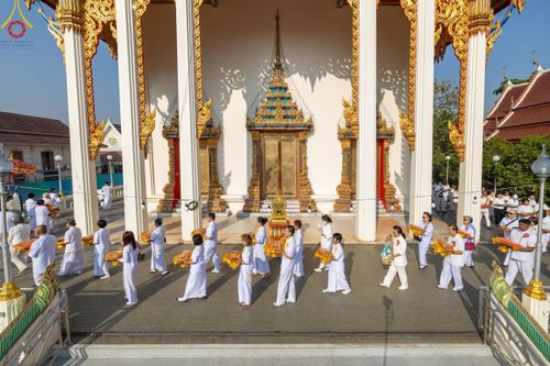 ภาพ No.191953:พิธีทอดผ้าป่าทำนุบำรุงศาสนสถาน ณ วัดสรรเพชญ ต.ยายชา อ.สามพราน จ.นครปฐม ในโครงการธรรมยาตรา กตัญญูบูชา มหาปูชนียาจารย์ พระมงคลเทพมุนี(สด จนฺทสโร) พระผู้ปราบมาร อนุสรณ์สถาน 7 แห่ง ปีที่ 13 วันที่ 9 มกราคม พ.ศ. 2568